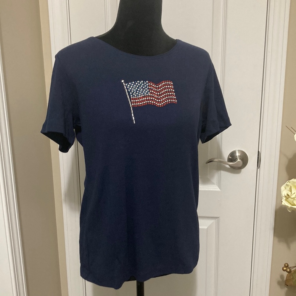 4/$10 Karen Scott Petites Top